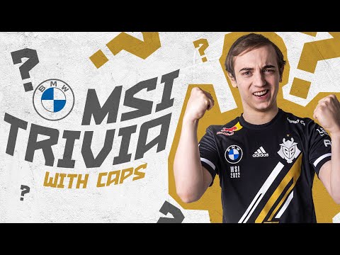 MSI TRIVIA WITH CAPS | Presented by BMW