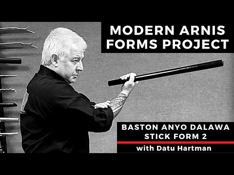 Baston Anyo Dalawa - Modern Arnis Stick Form 2 Training Tutorial | FMA: Kali, Arnis, Escrima
