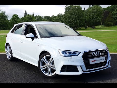YH17OXS AUDI A3 TDI S LINE WHITE 2017, Bradford Audi