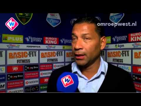 Reactie ADO-trainer Henk Fraser na ADO Den Haag - AZ