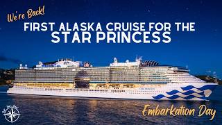 Embarkation day on the Star Princess - Alaska Cruise