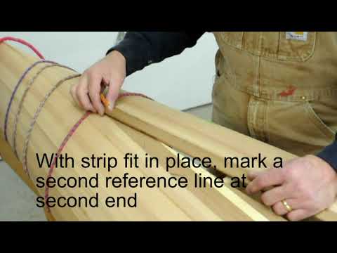 Building a wooden kayak hull