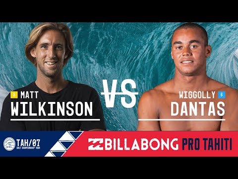Matt Wilkinson vs. Wiggolly Dantas - Round Five, Heat 2 - Billabong Pro Tahiti 2017