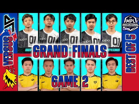 MPLI - BLACKLIST VS ONIC ID (GAME 2) GRAND FINALS DAY 5 [ENGLISH] | PH VS ID