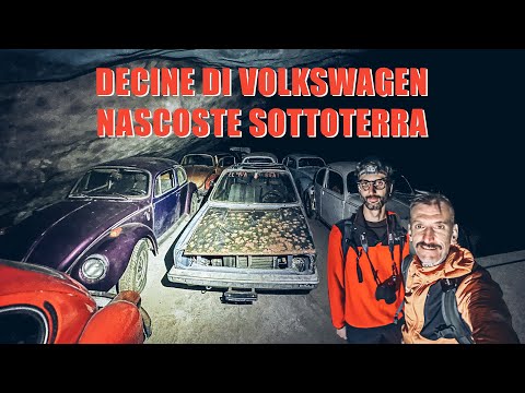 Old Volkswagens hidden in an abandoned mine, how did they end up there?