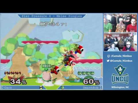 Pier Pressure 4 Singles (W) - Garr (Captain Falcon) Vs. SmashBob (Jigglypuff)