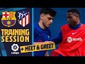✨ GOOD VIBES AHEAD OF BARÇA - ATLÉTICO DE MADRID + MEET & GREET WITH AWEZ AND DYNAMO