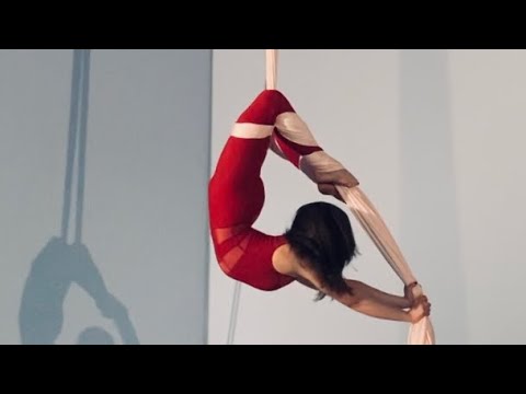 Aerial Silks Showcase Performance April 2022