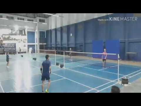 This is how I'm playing badminton Arunachal