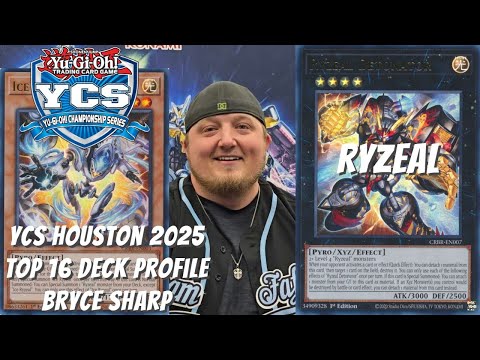 Yugioh YCS Houston Top 16 Deck Profile - Ryzeal - Bryce Sharp