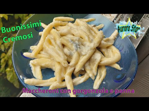 Ricetta: Maccheroni al ferretto con gorgonzola latte e panna