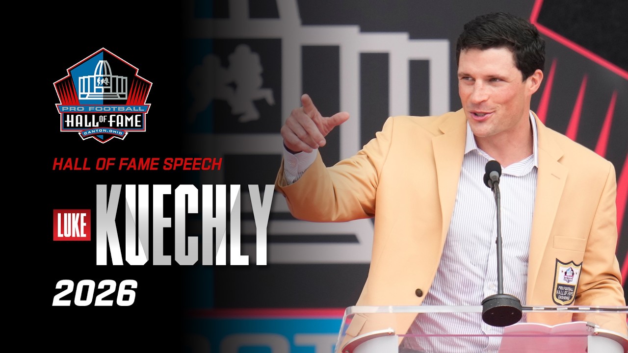 Luke Kuechly's FULL Hall of Fame Speech | 2026 Pro Football Hall of Fame