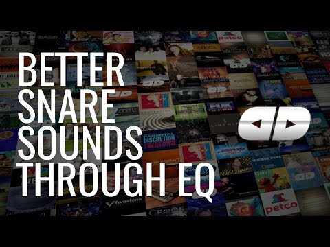 Better Snare Drum Sounds Through EQ