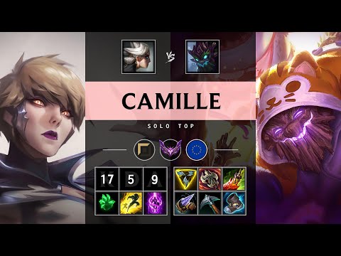 Camille Top vs Maokai: Legendary - EUW Master Patch 14.24