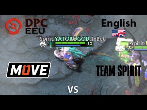 One Move vs Team Spirit  (game 1) BO2 | DPC EEU | Summer Tour 2022