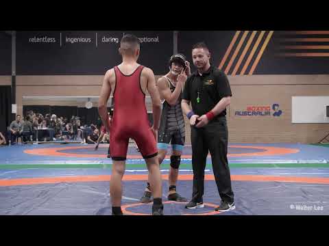 NIXON SUDDENS vs HAMIDULLAH BARRATTII  [4K VIDEO] - NATIONAL WRESTLING CHAMPIONSHIPS 2022