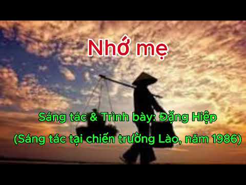 Nhớ mẹ Sheet - Đặng Hiệp