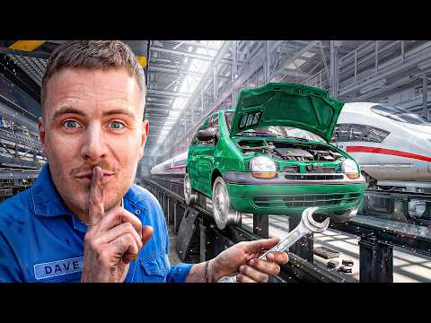 ⁠Ich habe einen Twingo gekauft, um ihn zum Zug umzubauen! 🚂