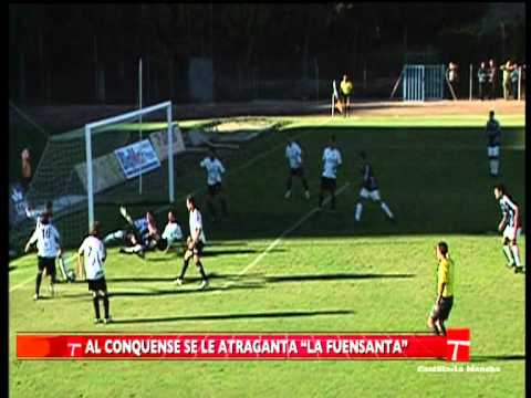 Resumen Partido Liga  U.B. Conquense - Montañeros C.F.  0-1 (CMT)