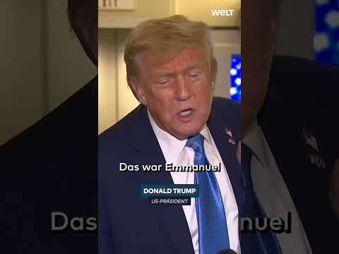 DONALD TRUMP: Iran soll kapitulieren! #nahost #israel #welt #shorts