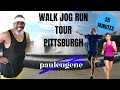 Burn Calories & Explore Pittsburgh Virtual Trail Walk Jog Run Workout | 55 Min | 145 BPM |