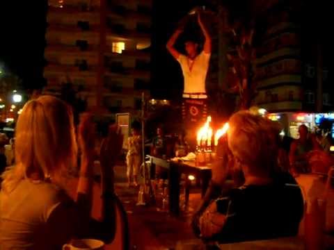 Sezgin and his Fire Show!