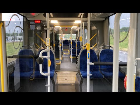 Bus ride linje 5 från Norra Ringvägen till Isolatorvägen