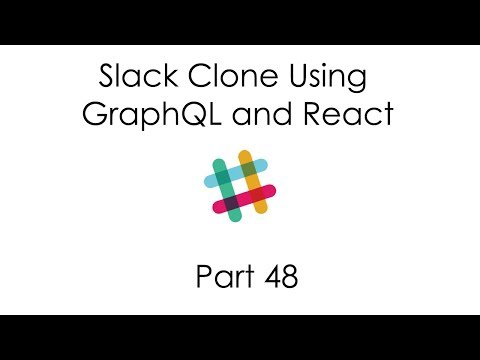 Slack Clone Using GraphQL and React Introduction