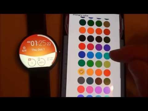 Morphing Watch Face Video