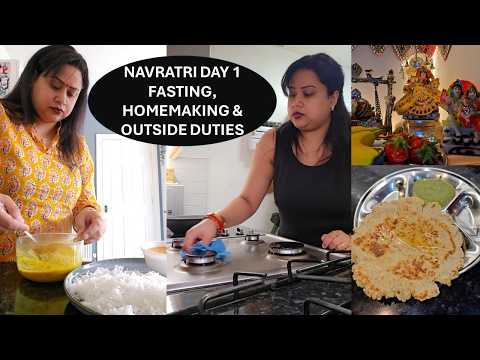 Navratri Day 1 Vlog 🙏
