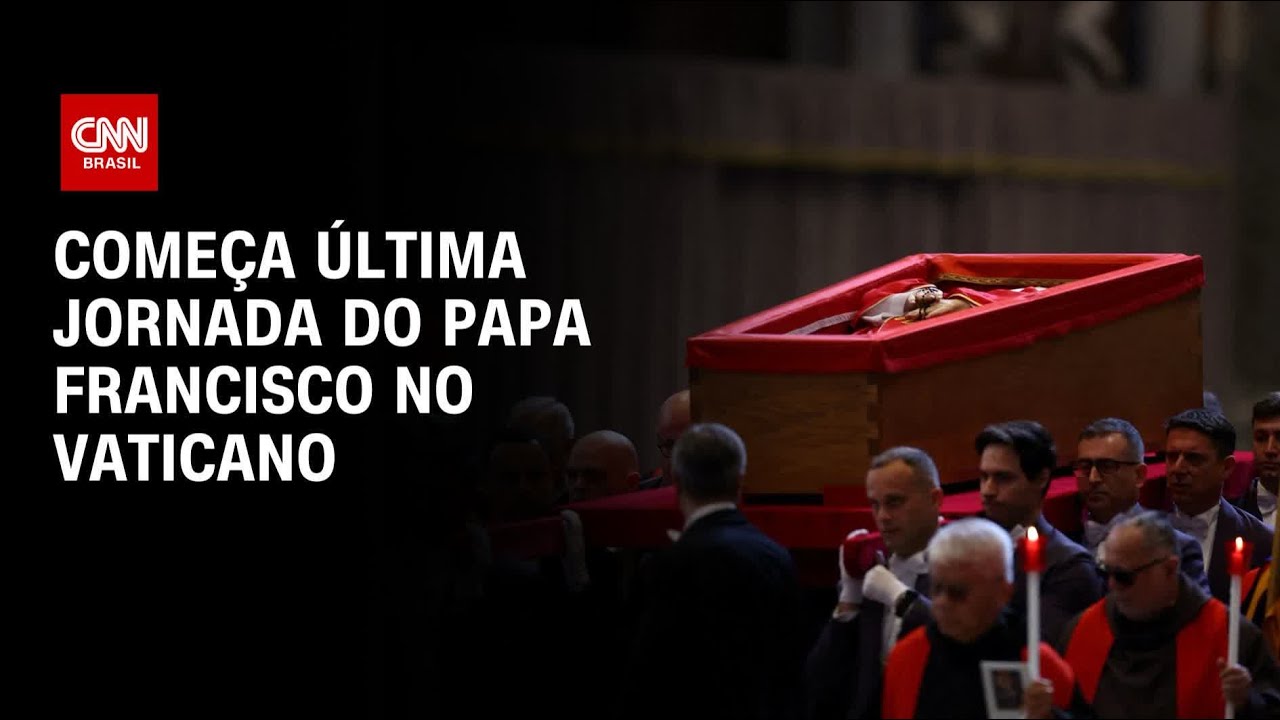 Cortejo dá início a funeral do papa Francisco | CNN PRIME TIME