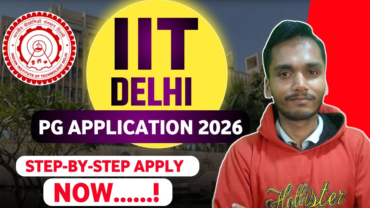 Iit Delhi M-tech Form Apply 2026 | M-tech Form apply step-by-step | IIT Delhi mtech Cut-Off 2026