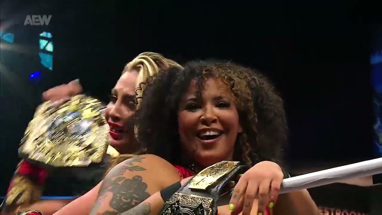 AEW Dynamite | The Babes of Wrath se proclaman como las primeras campeonas de AEW