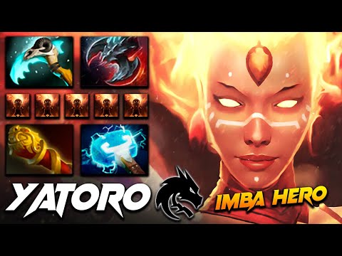 Yatoro Lina Fire Assassin - IMBA HERO - Dota 2 Pro Gameplay [Watch & Learn]