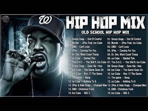 TOP OLD SCHOOL HIP HOP Ice Cube, Snoop Dogg,2Pac , Eminem, Dr  Dre, DMX, Xzibit, Method Man, 50 Cent