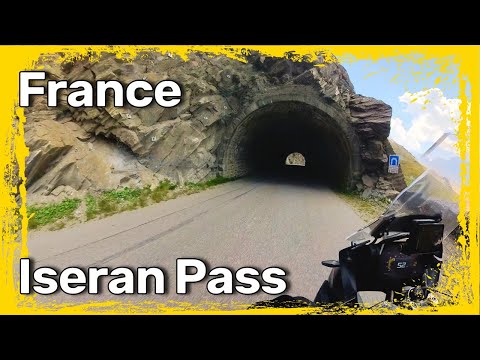 Best motorcycle roads of France - D902 (Col de l'Iseran) - motorcycle touring in Europe