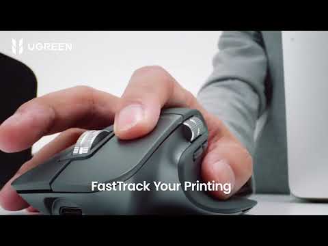 Кабель для принтера Ugreen US370 USB-C на USB-B 2.0 1 м нейлоновый серый - фото 3 - id-p2340586905