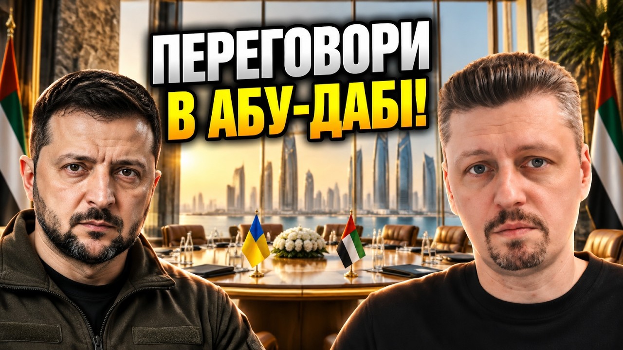 ⚡ Зеленський погодився на переговори щодо війни? В Абу-Дабі підготували нео?