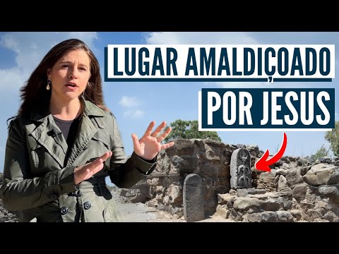 BETSAIDA - A CIDADE AMALDIÇOADA E DESTRUIDA! Israel com Aline