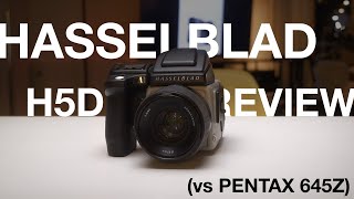 Video thumbnail for Hasselblad H5D Review (vs Pentax 645Z) by 8:45a
