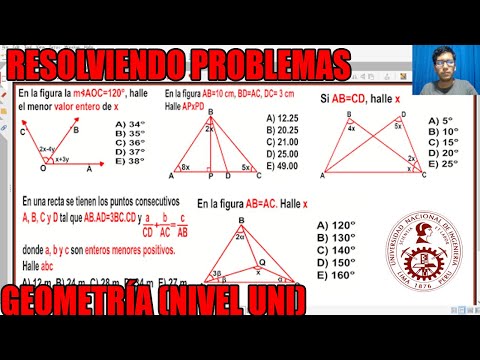 SOLVING GEOMETRY PROBLEMS UNI LEVEL (BASIC-INTERMEDIATE)
