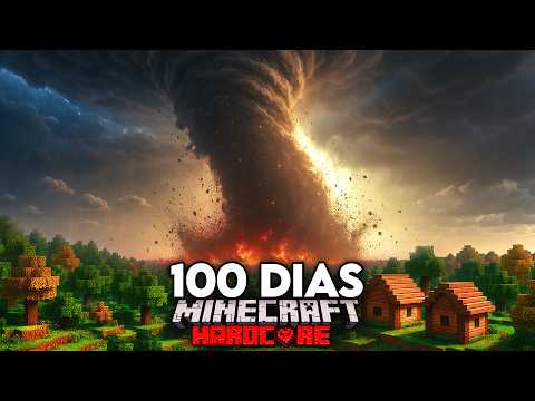 Sobreviví 100 días con Clima Realista en Minecraft HARDCORE
