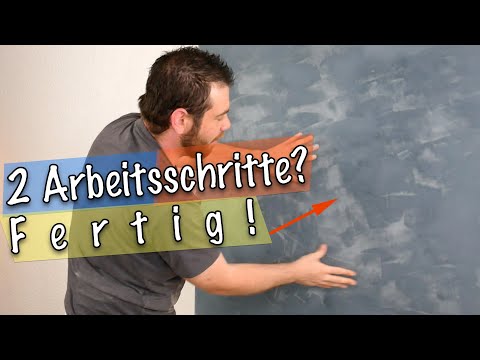 Stuck Romano Glättetechnik in 2 Arbeitsschritten