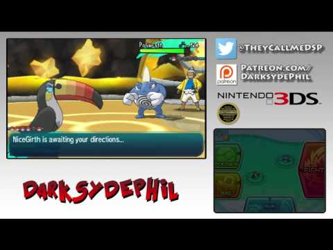 Pokemon Moon playthrough pt87 - Elite Four Begin! First Fighting, then Rock-Type