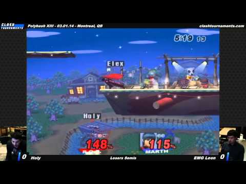 Polybash XIII - EMG Leon vs Holy - Losers Semis - SSBB
