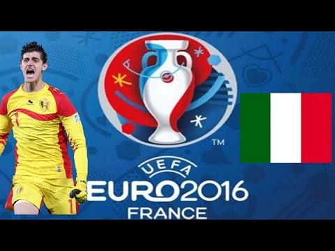 Thibaut Courtois Vs Italy (Euro 2016) 720p HD