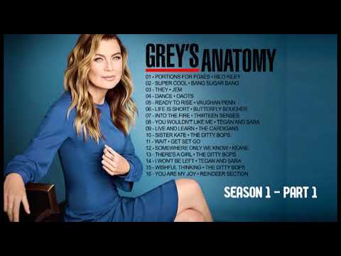 Grey's Anatomy PLAYLIST - GREAT Songs of Grey's Anatomy SEASON 1 - PART 1