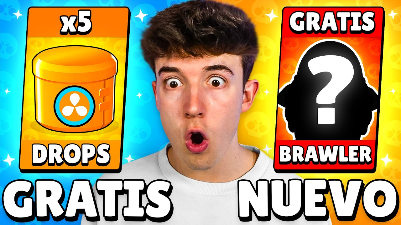 NUEVOS DROPS *GRATIS* Y BRAWLER *GRATIS* en BRAWL STARS