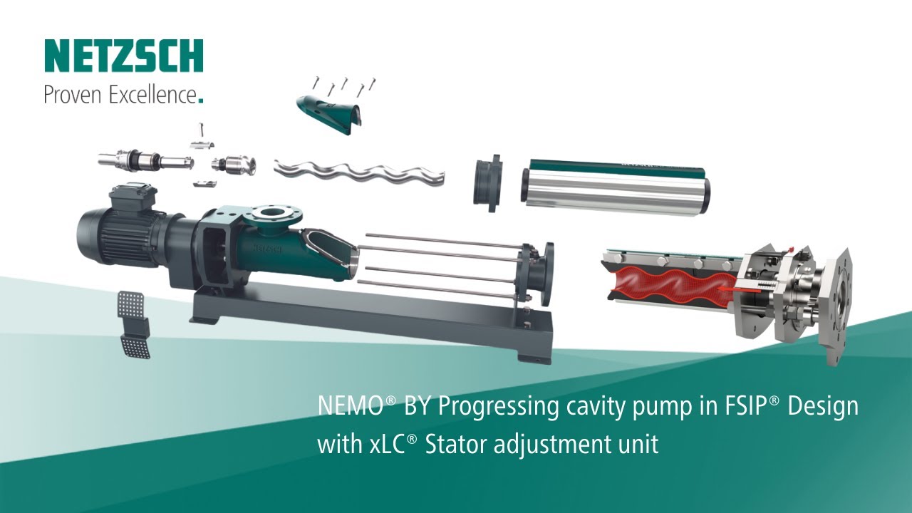 NEMO® BY Progressing Cavity Pump - Full Service In Place Design with xLC Stator Adjustment Unit