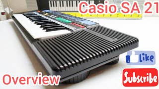 Video thumbnail for CASIO SA 21 | Keyboard overview | review | best beginners keyboard | 2021🔥. by Solo Solomon